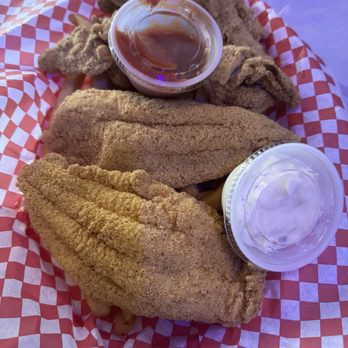 Krispy Catch Seafood & Grill - Fried catfish basket - Seafood Near Me - Arlington, Texas Krispy Catch Seafood & Grill - Fried catfish basket - Seafood Near Me - Arlington, Texas