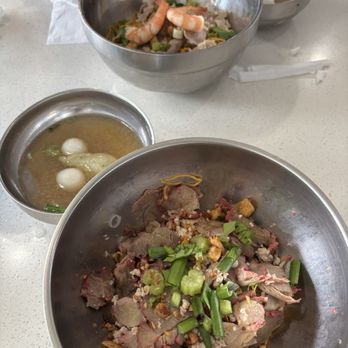 Hu Tieu De Nhat - Dry egg noodles with BBQ pork - Vietnamese Near Me - Garden Grove, California