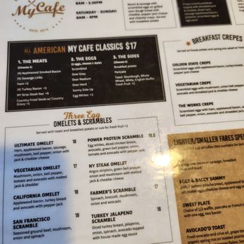 My Cafe - Menu - Breakfast & Brunch Near Me - Newark, California My Cafe - Menu - Breakfast & Brunch Near Me - Newark, California