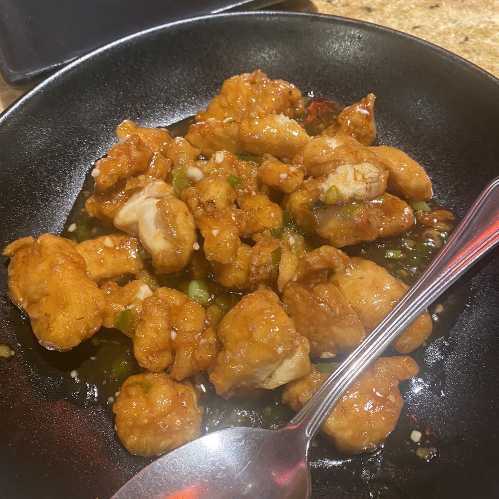 P.F. Chang's - Weak ass spicy chicken. Soggy, soupy and weak. - Chinese Near Me - West Des Moines, Iowa P.F. Chang's - Weak ass spicy chicken. Soggy, soupy and weak. - Chinese Near Me - West Des Moines, Iowa