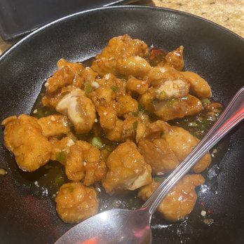 P.F. Chang's - Weak ass spicy chicken. Soggy, soupy and weak. - Chinese Near Me - West Des Moines, Iowa P.F. Chang's - Weak ass spicy chicken. Soggy, soupy and weak. - Chinese Near Me - West Des Moines, Iowa