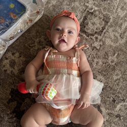 SpearmintLOVE - Fall romper with tutu