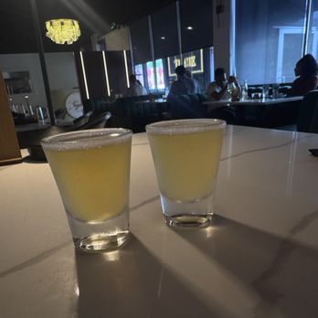 Thyme Restaurant & Bar - Green tea shots - Breakfast & Brunch Near Me - Atlanta, Georgia Thyme Restaurant & Bar - Green tea shots - Breakfast & Brunch Near Me - Atlanta, Georgia