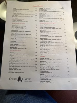 Menu photo 4 Orbis Caffe Pittsburgh, PA Menu photo 4 Orbis Caffe Pittsburgh, PA