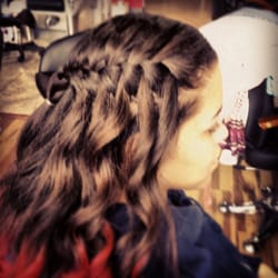Salon Amor - Waterfall braid