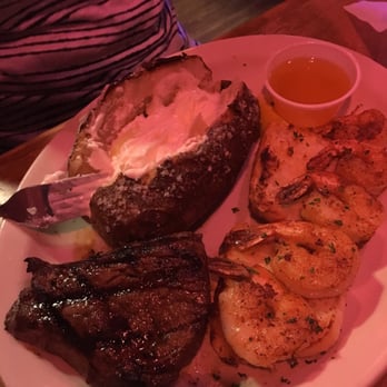 Texas Roadhouse - 6 oz. Sirloin, Shrimp, Baked Potato - Steakhouses Near Me - Pasadena, Maryland