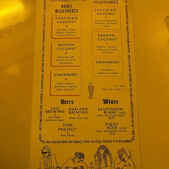 Beginner's Diner - menu - Diners Near Me - San Diego, California