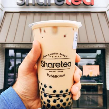 Sharetea - Classic Black Pearl Milk Tea - Coffee & Tea Near Me - Sandy Springs, Georgia