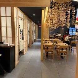 Inside - hall to private dining