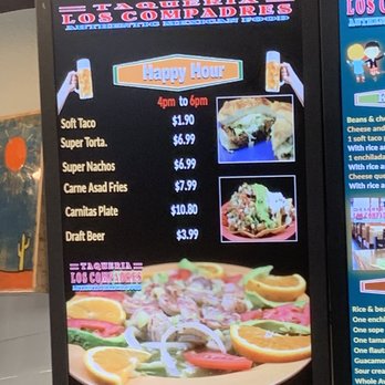Taqueria Los Compadres - Happy Hour Menu - Mexican Near Me - Rancho Cordova, California Taqueria Los Compadres - Happy Hour Menu - Mexican Near Me - Rancho Cordova, California