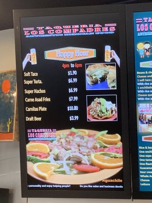 Menu photo 1 Taqueria Los Compadres Rancho Cordova, CA Menu photo 1 Taqueria Los Compadres Rancho Cordova, CA