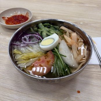 MDK Noodles - Cold kimchi noodles - Korean Near Me - Los Angeles, California MDK Noodles - Cold kimchi noodles - Korean Near Me - Los Angeles, California