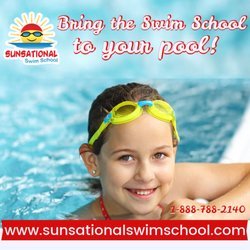 Sunsational Swim School - Home Swim Lessons Logo