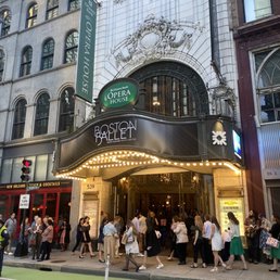 Exterior outside entrance of Boston Ballet - Boston, Massachusetts Exterior outside entrance of Boston Ballet - Boston, Massachusetts