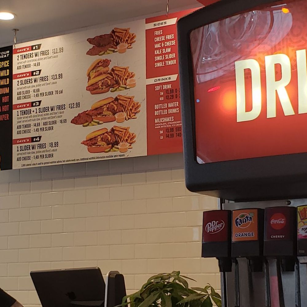 Dave's Hot Chicken - the menu - Halal Near Me - Wauwatosa, Wisconsin Dave's Hot Chicken - the menu - Halal Near Me - Wauwatosa, Wisconsin