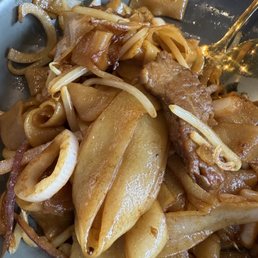 Beef chow fun Beef chow fun