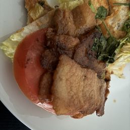 Pork Belly Banh Mi tasted like pork if you had Covid and couldn't taste anything. Pork Belly Banh Mi tasted like pork if you had Covid and couldn't taste anything.