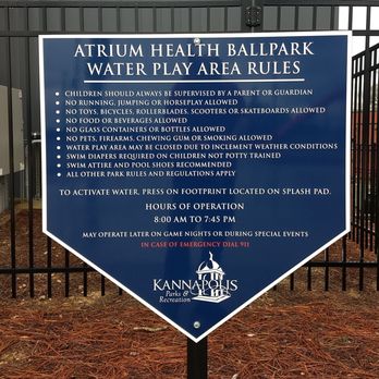 Atrium Health Ballpark - how the water works - Stadiums & Arenas Near Me - Kannapolis, North Carolina Atrium Health Ballpark - how the water works - Stadiums & Arenas Near Me - Kannapolis, North Carolina