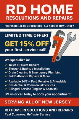 RD Home Resolutions And Repairs Logo