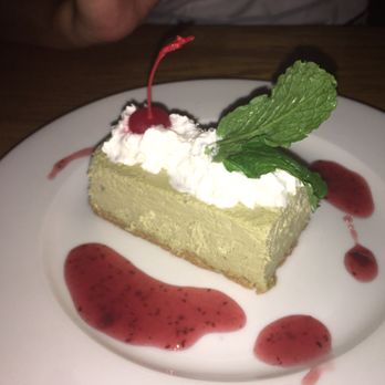 Sea Thai - Green tea cheesecake. Perfect to share. A solid chunk of sweet goodness! A satisfying conclusion to a meal. - Thai Near Me - Brooklyn, New York Sea Thai - Green tea cheesecake. Perfect to share. A solid chunk of sweet goodness! A satisfying conclusion to a meal. - Thai Near Me - Brooklyn, New York