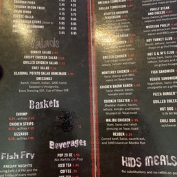 Menu Menu