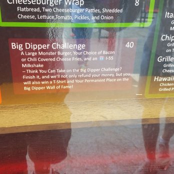 Velvet Cream - The description of the Big Dipper Challenge. - Ice Cream & Frozen Yogurt Near Me - Hernando, Mississippi