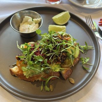 Local - Avocado toast with poached egg - New American Near Me - Santa Barbara, California Local - Avocado toast with poached egg - New American Near Me - Santa Barbara, California