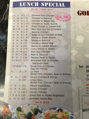 Menu photo 6 Golden Dragon Davenport, FL Menu photo 6 Golden Dragon Davenport, FL