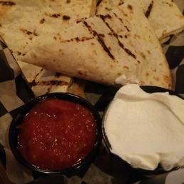 I could live off of this quesadilla. Well, quesadillas in general. I could live off of this quesadilla. Well, quesadillas in general.
