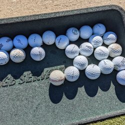 Hampton Golf Village - They use a grab bag of range ball brands here.
