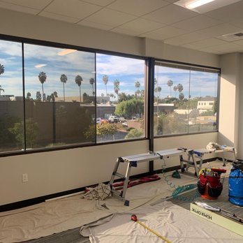 Bright Solutions Glass Tinting - Second Floor of a building in Goleta, CA getting their windows tinted with Fusion 10 by Huper Optik helped reduce the sun's glare and heat. - Home Window Tinting Near Me - Santa Barbara , California Bright Solutions Glass Tinting - Second Floor of a building in Goleta, CA getting their windows tinted with Fusion 10 by Huper Optik helped reduce the sun's glare and heat. - Home Window Tinting Near Me - Santa Barbara , California