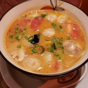 Siam Grill - S2. Shrimp Tom Kha Hot Pot --A must try! - Thai Near Me - Portland, Oregon Siam Grill - S2. Shrimp Tom Kha Hot Pot --A must try! - Thai Near Me - Portland, Oregon