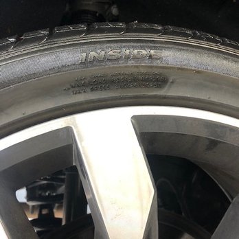 Caliber Collision - It literally says INSIDE on the damn tire! - Body Shops Near Me - Penn Valley, Pennsylvania Caliber Collision - It literally says INSIDE on the damn tire! - Body Shops Near Me - Penn Valley, Pennsylvania