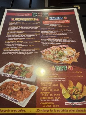 Menu photo 2 Pacos Tacos Mexican Grill Montgomery, AL