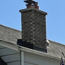 J M Johnson Roofing - New flashing around new chimney.