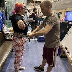 Get A Grip Trapeze - Safety first!