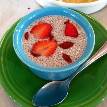 Cafe Gratitude - I Am Free, Chia Seed Porridge - Vegan Near Me - Venice, California