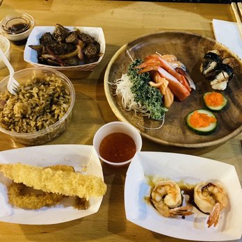 Akino - Sirloin Beef, Eel Fried Rice, shrimp teriyaki, Salmon Roe, - Sushi Bars Near Me - Elmhurst, New York