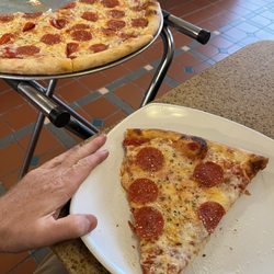 Santino's Italian Cuisine - Large pizza more like an XL