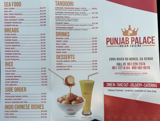 Menu photo 2 Punjab Palace Norco, CA Menu photo 2 Punjab Palace Norco, CA