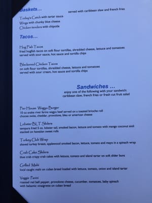 Menu photo 3 Harbour View Cafe Key West, FL Menu photo 3 Harbour View Cafe Key West, FL