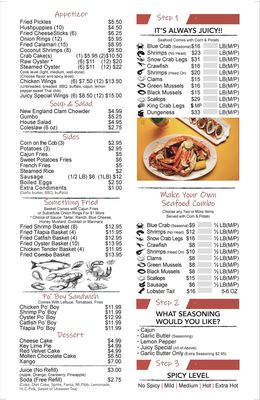 Menu photo 8 The Juicy Seafood Hallandale Beach, FL Menu photo 8 The Juicy Seafood Hallandale Beach, FL