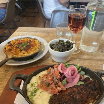 Peaches - Blackened Catfish Grits, Macaroni and Cheese, Collard Greens - Southern Near Me - Brooklyn, New York