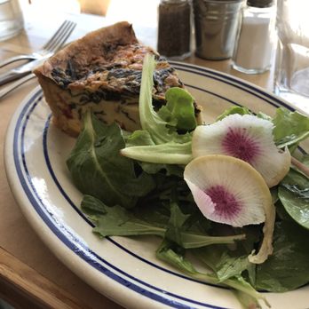 The Corner - Spinach and sundried tomato quiche - Cafes Near Me - Montclair, New Jersey