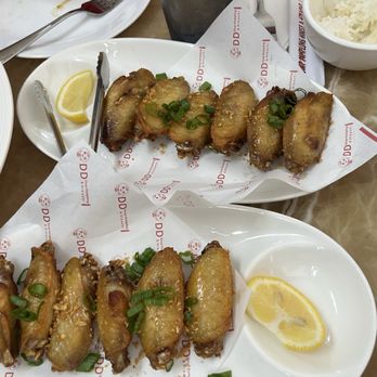 DD Soup Dumpling & Hibachi - Garlic 21B. Garlic Fried Chicken Wings-6 21B. -6 - Japanese Near Me - Jericho, New York