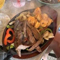 Steak fajitas