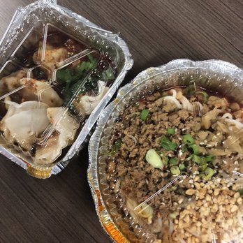 The Dumpling Lady - Lunch combo ($12): choice of dumplings and noodles. Chicken/mushroom dump and dan dan noodles - Szechuan Near Me - Charlotte, North Carolina The Dumpling Lady - Lunch combo ($12): choice of dumplings and noodles. Chicken/mushroom dump and dan dan noodles - Szechuan Near Me - Charlotte, North Carolina