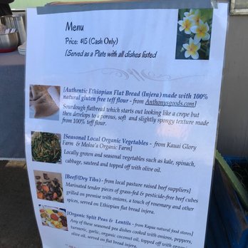 Authentic Ethiopian Food - Here's the Menu - Ethiopian Near Me - Anahola, Hawaii Authentic Ethiopian Food - Here's the Menu - Ethiopian Near Me - Anahola, Hawaii