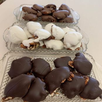 Logan's Candies - Turtles in white, dark, and milk. - Candy Stores Near Me - Ontario, California Logan's Candies - Turtles in white, dark, and milk. - Candy Stores Near Me - Ontario, California