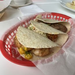 My triple taco lunch